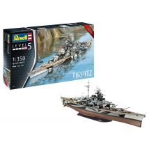 Maquette Battleship tirpitz 1:350 - Revell