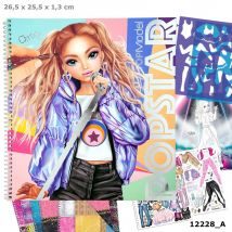 Topmodel - Livre De Coloriage Popstar - Depesche