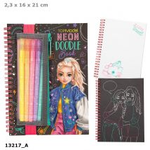 Livre De Coloriage Topmodel - Doodle Fluo - Top Model