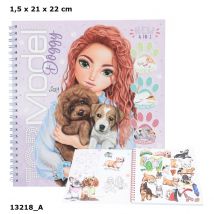 Album À Colorier Create Your Doggy Topmodel - Top Model