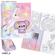 Livre De Coloriage À Paillettes Ylvi - Licorne - Ylvi And The Minimoomis