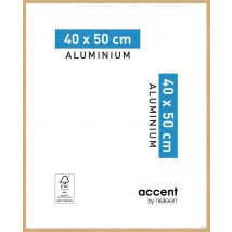 Cadre Accent Placage Chêne 40 X 50 Cm En Aluminium - Nielsen