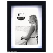 Cadre Aura Noir 24x30 Pp Ouv 18x24 - Nielsen