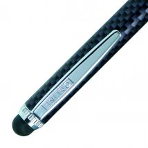 Stylo Bille Avec Embout Tactile - Bleu - Stylus - Pointe Moyenne - Online - Carbone Design