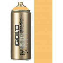 Bombe De Peinture Acrylique Gold Creme Orange G2020 - 400 Ml - Montana