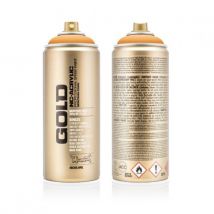 Bombe De Peinture Acrylique Gold Blast Orange G2030 - 400 Ml - Montana