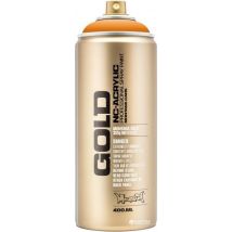 Bombe De Peinture Acrylique Gold Orangina G2050 - 400 Ml - Montana