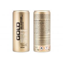 Bombe De Peinture Acrylique Gold Signal Blue G5075 - 400 Ml - Montana