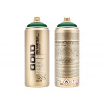 Bombe De Peinture Acrylique Gold Smaragd Green G6070 - 400 Ml - Montana