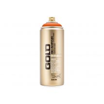 Bombe De Peinture Acrylique Gold Shock Orange S2010 - 400 Ml - Montana