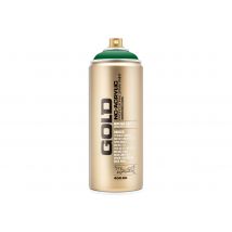 Bombe De Peinture Acrylique Gold Shock Green Dark S6020 - 400 Ml - Montana