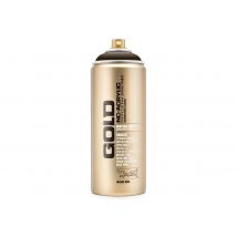 Bombe De Peinture Acrylique Gold Schock Brown Dark S8020 - 400 Ml - Montana