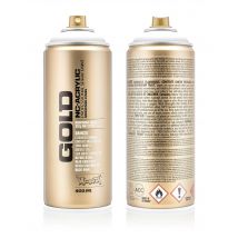 Bombe 400 Ml De Peinture Acrylique Montana Gold - Shock White S9100 - Fine - Opaque
