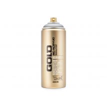 Bombe De Peinture Acrylique Gold Silver Metallic M1100 - 400 Ml - Montana