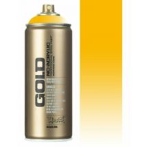 Bombe De Peinture Acrylique Gold Transparent Yellow Cab T1220 - 400 Ml - Montana