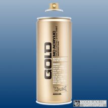 Bombe De Peinture Acrylique Gold Transparent Olive Green T6310 - 400 Ml - Montana