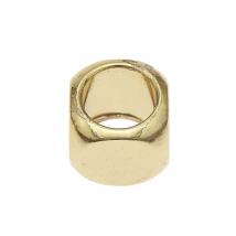 Lot De 20 Perles Cubes Ponii Beads Rico Design - 5 X 5 Mm - Or