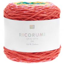 Ricorumi Spin Spin Dk - Classic Rainbow - 018 - Rico Design - Fil À Crocheter