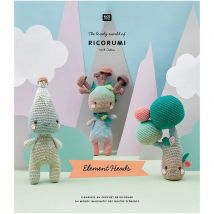 Livre De Crochet Rico Design - Ricorumi Element Heads