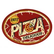 Ecusson Thermocollant - Retro Pizza - Vengo