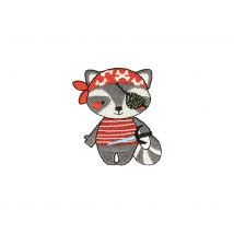 Ecusson Thermocollant - Raton Pirate - Vengo