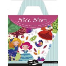 Stickers Story Princesses - 4 Planches - Maildor