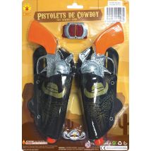 Pistolets De Cowboy Avec Étuis - Rubie's
