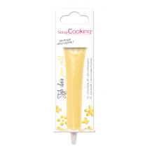 Stylo De Glaçage Chocolat Scrapcooking - Jaune Pastel - 25 G - Scrapcooking