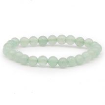 Bracelet Aventurine Verte - Petite Taille Ab - 6 Mm - Camille Ambiance Nature