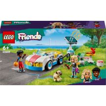 Lego 42609 - La Voiture Électrique Et La Borne De Recharge - Lego Friends - Lego