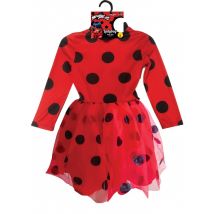 Robe Tutu Ladybug - Taille Unique 5-8 Ans - Rubie's