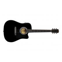 Squier Acoustics Sa-105ce Noir - Guitare Acoustique-électrique