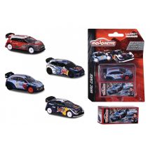 1 Véhicule De Course Wrc - Majorette - Modèles Aléatoires