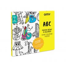 Omy - Poster Géant À Colorier - Abc