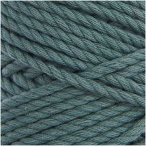 Pelote De Fil Macramé 100% Coton - Rico Design - Creative Cotton Skinny - Lierre