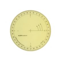 Rapporteur Géométrie En Plastique Incassable - 360 ° - 11 Cm - Wonday