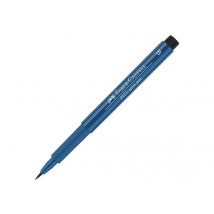 Feutre Pointe Brush B - Faber-castell - Bleu Indanthrène - Pitt Artist Pen - Faber Castell