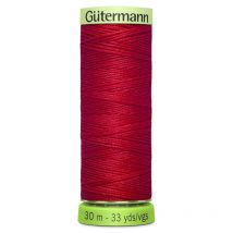 Fil À Coudre Gütermann - Rpet Super Résistant - Rouge N°156 - Güttermann