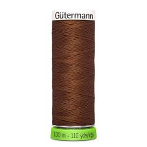 Fil À Coudre Gütermann - Rpet - Marron N°650 - Güttermann