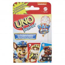 Mattel Games - Uno Junior La Pat'patrouille - Jeu De Cartes Enfant - Dès 3 Ans