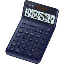 Calculatrice De Bureau Et Poche Casio - Professionnel - Jw-200sc - Bleu Marine