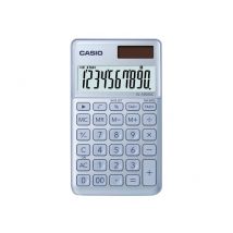 Calculatrice De Poche Casio - De Bureau - Sl-1000sc - Bleu Glacé