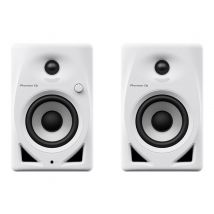 Pack Enceinte De Monitoring Pioneer - Dj Dm-40d-w - Bass Reflex - Blanc - 2 Pièces