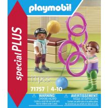Playmobil - Duo D'Enfants Avec Matériel Gymnastique - 71757 - Special Plus - Playmobil