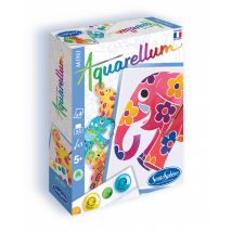 Coffret Aquarellum Mini - Eléphants - Sentosphère