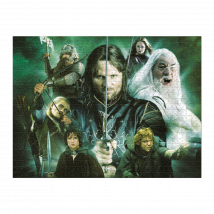 Puzzle 1000 Pièces Le Seigneur Des Anneaux - Winning Moves