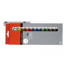 Tubes D'Huiles 12 Ml - Daler-rowney Simply - Coloris Assorties - 12 Tubes - Daler Rowney