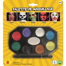 Palette Complète 8 Couleurs - Rubie's