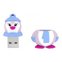 Clé Usb 2.0 - 16 Go - Pingouin - Collection Animalitos - Emtec