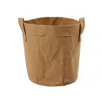 Sac En Papier Kraft, Immitation Cuir - 19x20 Cm - Créativ Company